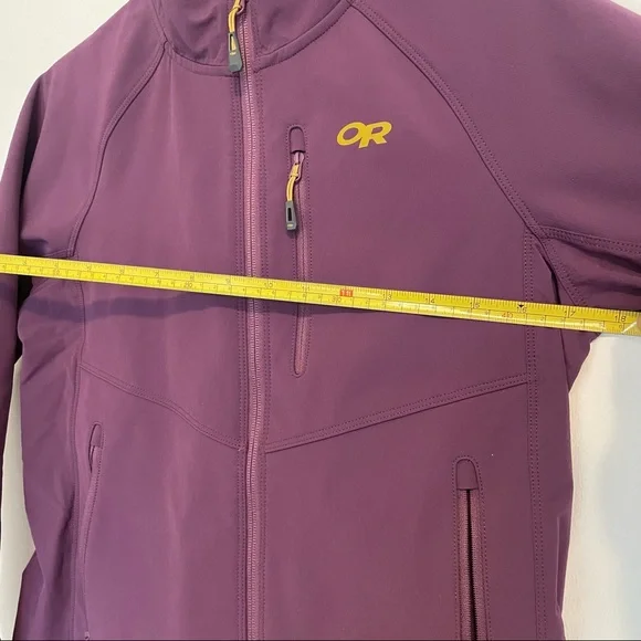 Outdoor Research Ferrosi Grid Jacket Purple Base Coat - Picture 8 of 8